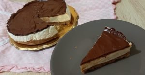 RICETTA CHEESECAKE ALLA CREMA DI NOCCIOLE tina in cucina